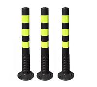 Barriera di parcheggio Coni riflettenti for la sicurezza stradale nei cantieri edili, coni riflettenti for la sicurezza stradale nei vialetti d'accesso(3 pack)