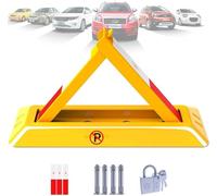 Barriera di parcheggio, serratura rimovibile e blocco manuale, dissuasore triangolare di sicurezza per una gestione sicura del parcheggio