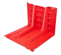 Barriera di protezione contro gli inondazioni, barriera a inondazione in ABS a forma di L, per uso domestico utilizzabile per Flood, Whirlwind,Garage, Office, Basements, Magazzini (8 pezzi)