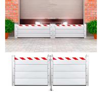 Barriera di Protezione Contro Le Inondazioni Riutilizzabile, Porta Del Garage Barriera Contro Le Inondazioni Tappo, per Acqua Extra Alto per I Cancelli Del Cortile,(1.2m/3.94ft,H 100cm/39.3inch)