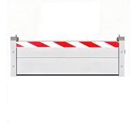 Barriera Di Protezione Delle Inondazioni Paratia Antiallagamento Porte Casa Paratie Antiallagamento Per Garage Mobile Barriera Contro Le Inondazioni(L77cm)