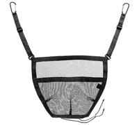 Barriera di rete per auto per cani organizzatore auto tra sedili anteriori | Barriera di protezione borsa in rete per cani e animali domestici - Rete per seggiolino auto rete per sedile