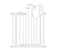 Barriera di sicurezza, cancello per scale e porte, colore bianco