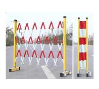 Barriera di sicurezza espandibile per esterni - Barriera flessibile per il controllo della folla alta 3,9/4,9 piedi, recinzione di sicurezza retrattile per la gestione del traffico e la prot