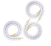 Barriera di sicurezza in corda intrecciata bianca da 3 pezzi con ganci a scatto - Divisore di linea for il controllo della folla da 0,6 a 3,05 m for eventi e luoghi pubblici(Gold Hook,180cm)