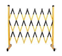 Barriera di sicurezza mobile pieghevole espandibile in metallo barriera retrattile per controllo folla per la sicurezza scolastica e la protezione del vialetto