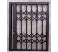 Barriera di sicurezza per bambini per esterni, griglia di sicurezza retrattile, con serrature, guida di emergenza push-pull per la protezione della casa, anti-furto, per la sicurezza delle finestre