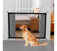 Barriera di sicurezza per neonati e cani 100 x 78 cm - nessuna barriera di perforazione per cani e barriere di sicurezza per bambini per scale, corridoi