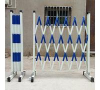 Barriera di sicurezza pieghevole portatile con ruote per strade, centri commerciali, parcheggi e cantieri, sicurezza migliorata e soluzione di controllo del traffico