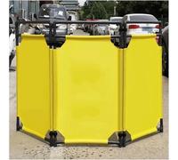 Barriera di sicurezza portatile, altezza 99,1 cm, leggera e pieghevole, divisore per controllo del traffico, facile da installare, per la gestione di eventi e uso esterno, ideale per il controllo