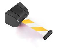 Barriera di sicurezza retrattile da 2 m espandibile per il controllo della folla con accessori ideale per la gestione delle code e la sicurezza degli eventi (colore: A)