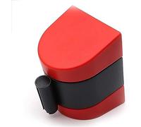 Barriera di Sicurezza Retrattile da Parete da 10 m con Cintura in plastica ABS - Ideale per Negozi al Dettaglio, aeroporti, Banche, Hotel - Soluzione di Controllo della Folla Durevole e Sal