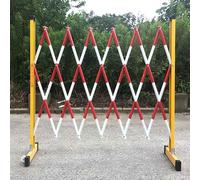 Barriera di sicurezza retrattile e pieghevole, controllo della folla mobile per eventi, sicurezza pedonale, uso industriale, espandibile 1,2 m, facile installazione e soluzione portatile