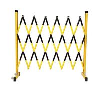 Barriera di sicurezza retrattile portatile - Recinzione mobile regolabile con ruote Cancello di sicurezza flessibile per aeroporti, stazioni della metropolitana, recinzioni per animali domestici e