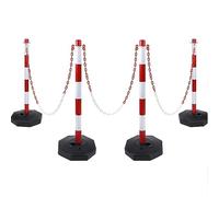 Barriera di stazionamento pieghevole, Barriere di sicurezza for parcheggi Barriera for Antiruggine e impermeabile Blocco for auto Paletto(3)