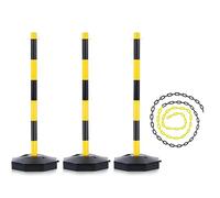 Barriera di stazionamento pieghevole, Barriere di sicurezza for parcheggi Barriera for Antiruggine e impermeabile Blocco for auto Paletto(5)