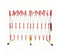 Barriera di traffico, portone di sicurezza piegante regolabile per la strada e il parcheggio, barriera durevole per uso del magazzino