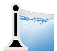 Barriera Doccia 2 M Soglia Doccia Silicone Doccia Autoadesivo Bordo Vasca da Bagno Pieghevole Barriera per Doccia Bordo per Piatto Doccia Paratie Antiallagamento per Cucina Bagno e Toilette (Bianco)
