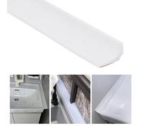 Barriera Doccia Ferma Acqua,300Cm Guarnizione Vasca Da Bagno, Autoadesiva Silico