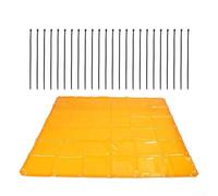 Barriera dorata della tenda di saldatura, schermo della tenda di saldatura, per negozi di fabbricazione, bacini di sterraggio marini 1,7 x 1,7 m barriera dorata