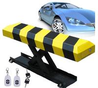 Barriera elettrica di parcheggio pieghevole automatica con telecomando - Posto di parcheggio telecomandato, staffa di parcheggio batteria, guardia con 2 chiavi