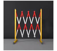 Barriera espandibile in metallo Recinzione stradale retrattile con ruote per la costruzione di garage stradali all'aperto sicurezza e sicurezza di parcheggio