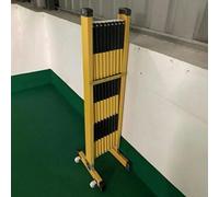Barriera espandibile in metallo resistente per controllo del traffico Barriera di sicurezza paesaggistica grande divisore per blocco stradale (dimensioni: 1,2 m x 4 m)