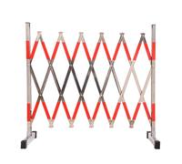 Barriera Estensibile in Acciaio Inox, Barriera di Sicurezza Mobile | Impermeabile e Resistente Alla Ruggine, Facile da Usare, per La Gestione di Folle o Traffico(2.5m/8.2ft)