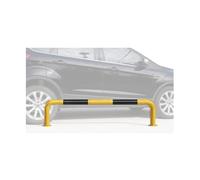 Barriera For Parcheggio Rotonda, Barra Anti-collisione For Guardrail A Forma Di U,blocco Paraurti Di Protezione,altezza 30 Cm,for Scuole Residenziali Parcheggi(150x30cm)