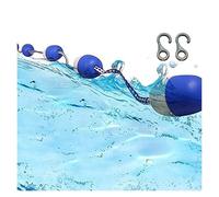 Barriera Galleggiante Di Sicurezza For Piscina Con 2 Ganci For La Divisione Delle Corsie Delle Piscine, Galleggiante A Spirale, Marcatore Di Corsia, Lunghezza Divisorio Di Corsia, Accessori For Piscin