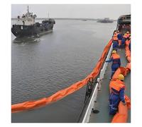 Barriera galleggiante extra lunga per contenere olio, 10 m di altezza, per fiumi, drenaggio fai da te, fino a 150 cm di altezza, ideale per il controllo dell'inquinamento e la risposta alle