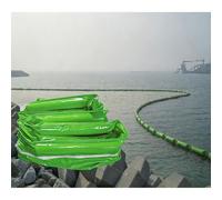 Barriera Galleggiante Robusta per Risposta Rapida a Sversamenti, Barriera di Contenimento in PVC per Fiumi con Intercettazione Rapida della Superficie dell’Acqua(L33ft/10m,H35in/90cm)