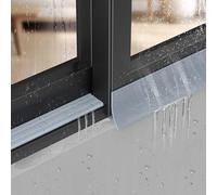 Barriera Impermeabile Per Porte E Finestre, Profilo Barriera Deflettori D'Acqua Per Finestre, Parapioggia Per Finestre, Listello Paracondensa，per Soglie Finestre