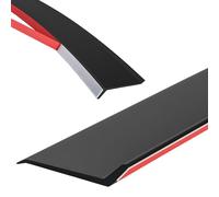 Barriera In Gomma Per Finestre Esterne Larghezza 4.5cm/5.5cm, Striscia Sigillante Autoadesiva Smusso A 135° + Deflettore Prevenire Il Riflusso Dellacqua Piovana, Flessibile Tagliabile(4.5cmx500cm)