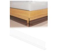 Barriera in PVC, blocca-gatti sotto il divano, adesivo senza tracce | PVC trasparente, spessore 1,2 mm, a L, tagliabile, resistente all'ingiallimento nel tempo(120X5X20cm)