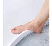 Barriera in silicone per soglia della doccia, 100-300 cm, striscia di tenuta per lavello, bordo vasca da bagno, piano di lavoro, cucina (250 cm)