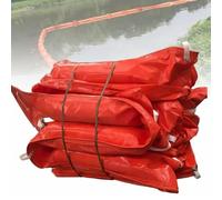 Barriera industriale di fuoriuscita, contenimento galleggiante riciclabile per il controllo dei rifiuti e delle alghe d'acqua della superficie del fiume