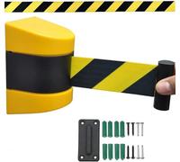 Barriera magnetica retrattile per cintura - Cordone di sicurezza per controllo folla e divisore di coda per la gestione degli eventi e l'organizzazione della linea