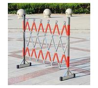 Barriera metallica espandibile - Barriera mobile flessibile per la chiusura di strade e la sicurezza delle costruzioni