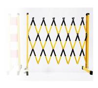 Barriera Metallica espandibile - Recinzione Retrattile per Traffico Stradale e Garage, divisorio Pieghevole Portatile per Il Controllo della Folla, 13,1 Piedi (H120CM x L400CM) - Ideale per