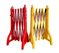 Barriera Mobile Espandibile, Barriere Di Sicurezza Commerciali, Recinzione Portatile Per Il Traffico, Per Edilizia, Controllo Del Traffico, Cancello Per Vialetto(Red)