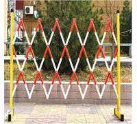 Barriera mobile pieghevole ritrattabile di sicurezza, guardavia di traffico espandibile di 1.2x2.5m & barriera pedonale, attrezzatura di sicurezza industriale del sito