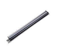 Barriera morsettiera Blocco 660V 15A doppia 40P DIN guida Base vite Connett