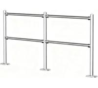 Barriera oscillante manuale adatta for ingressi di mercati e magazzini 2 m