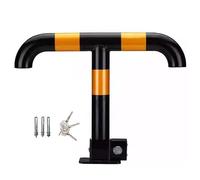 Barriera Parcheggio Barriera Di Parcheggio Pieghevole A Forma Di T, Blocco Di Parcheggio Per Auto, Blocco Di Parcheggio Manuale, Blocco Di Parcheggio Privato Per Interni/esterni(Black)