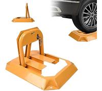 barriera parcheggio, Barriera di parcheggio pieghevole, blocco di parcheggio manuale rimovibile, include 3 chiavi for auto