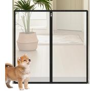 Barriera per cani da interno, barriera anti-gatto senza fori, recinto per cani da interno - Per bambini, cuccioli, porta, corridoio, cucina, balcone, piscina, giardino, bagno