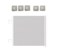 Barriera per Cani Retrattile,Cancello Di Sicurezza Retrattile | Recinto Di Sicurezza Per Casa Riposo Giochi Bambini Animali Domestici Accessi Scale Interni