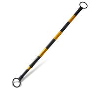 Barriera per coni stradali, Barra cono stradale retrattile da 1,25-2 metri multicolore for il controllo del traffico(Black,15pcs)