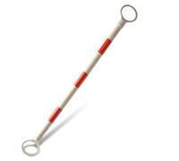 Barriera per coni stradali, Barra cono stradale retrattile da 1,25-2 metri multicolore for il controllo del traffico(Red,5pcs)